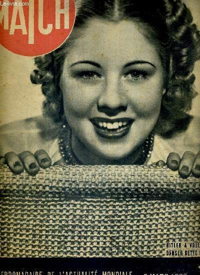 MATCH N° 35 - 2 mars 1939 - La haute …