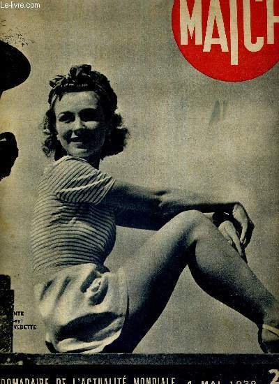 MATCH N° 44 - 4 mai 1939 - Allemagne : …