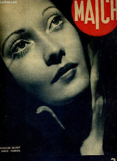 MATCH N° 49 - 8 juin 1939 - Le mariage …