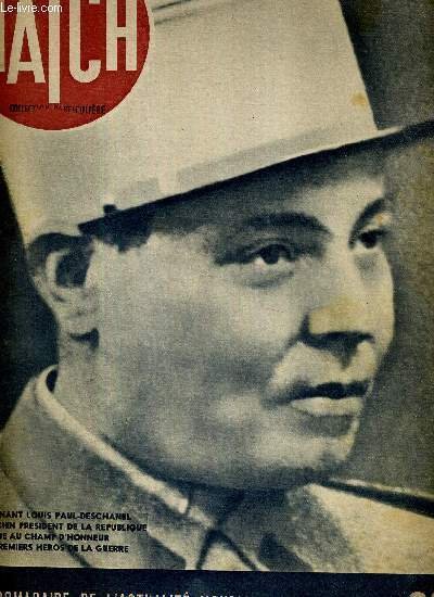 MATCH N° 67 - 12 octobre 1939 - 6eme semaine …