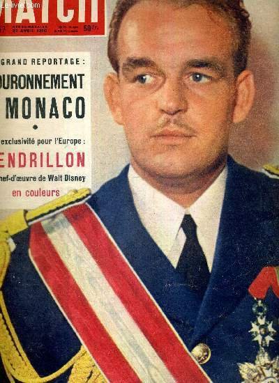 PARIS MATCH N° 57 - S.A.S. Rainier III, prince de …