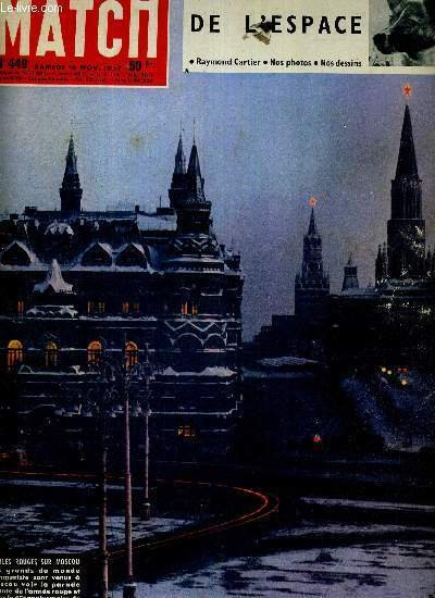 PARIS MATCH N° 449 - 16 novembre 1957 - le … | Immagine principale