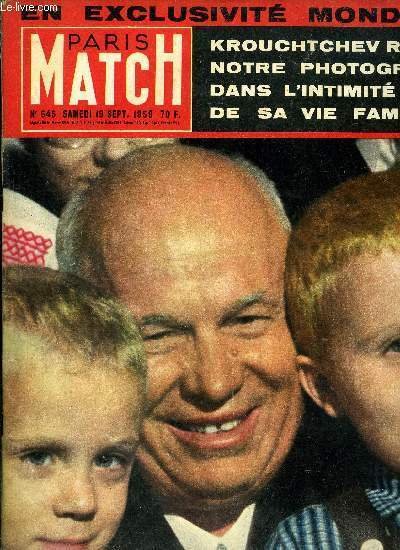 PARIS MATCH N° 545 - Chez Dumesnil 100 millions de …