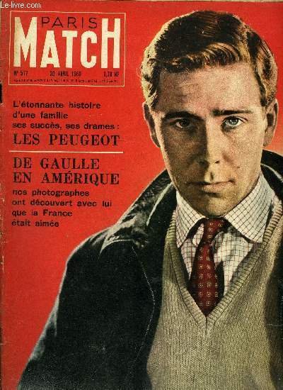 PARIS MATCH N° 577 - Philippe de Bausset : tête …