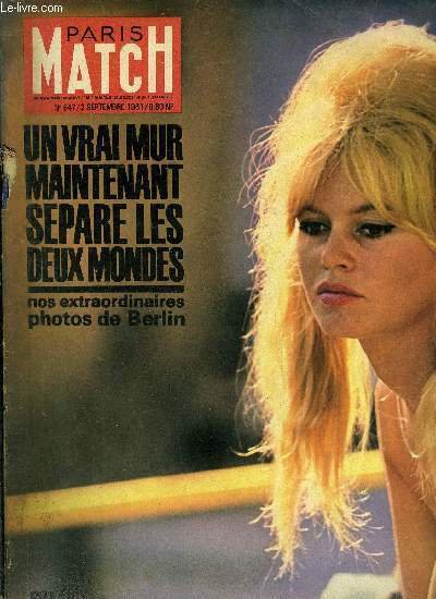 PARIS MATCH N° 647 - Pendant le pont du 15 …