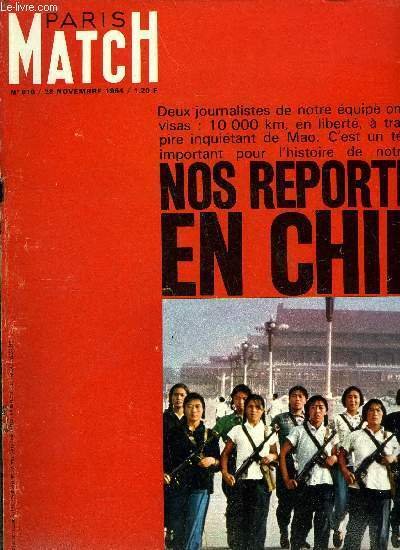 PARIS MATCH N° 816 - Oui le bruit tue ! …