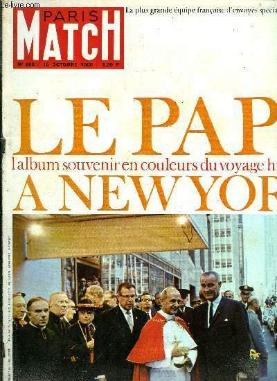 PARIS MATCH N° 862 - Jean Larteguy, chez les officiers …