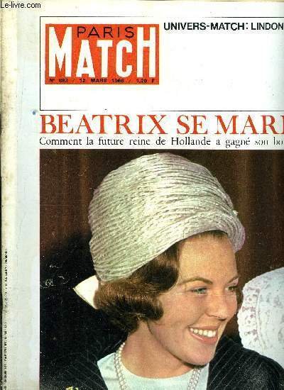 PARIS MATCH N° 883 - Une incroyable reconstitution vous fait …