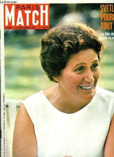 PARIS MATCH N° 960 - Giscard d'Estaing : pourquoi j'ai …