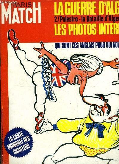 PARIS MATCH N° 1198 - La guerre d'Algérie, Ben Bella …