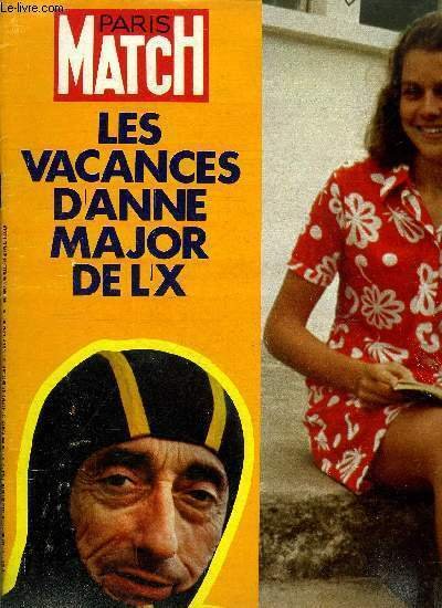 PARIS MATCH N° 1215 - Celle que la France admire : Major de l'X a 18 ans, Anne Chopinet : comment elle a réussi, son professeur parle, comment vivront les filles a Polytechnique, Les deux trésors d'El Cordobès, Cette batisse était la maison du crime