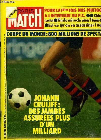 PARIS MATCH N° 1311 - Johann Cruijff, l'as du football, …