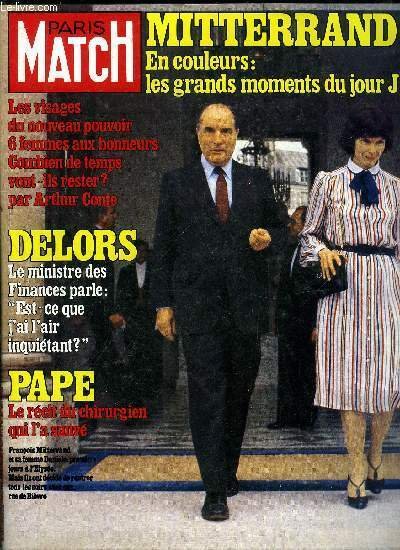 PARIS MATCH N° 1671 - Roland Garros : Jimmy Connors …