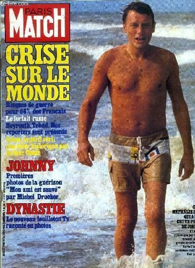 PARIS MATCH N° 1790 - Johnny sera le 15 octobre …