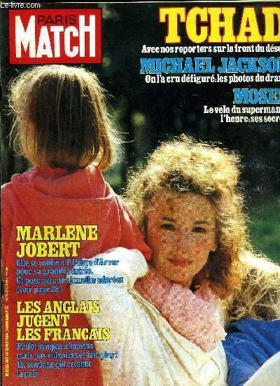 PARIS MATCH N° 1811 - Marlène Jobert : pour les …