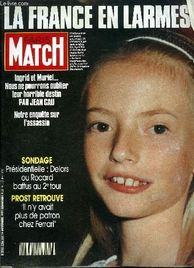 PARIS MATCH N° 2216 - Pierre Combescot : au fond, …