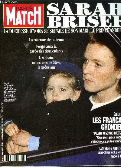 PARIS MATCH N° 2236 - Fabrice Guy : je me …