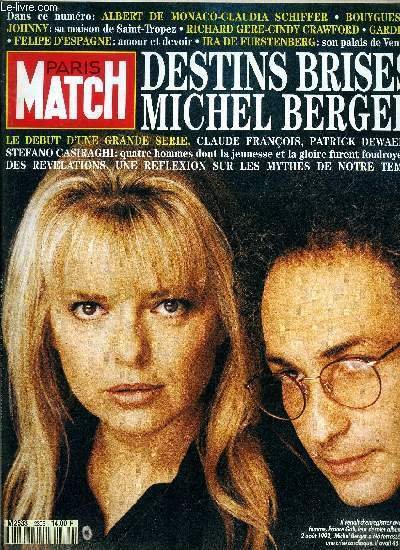 PARIS MATCH N° 2306 - Albert de Monaco, pour Claudia, …