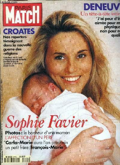 PARIS MATCH N° 2413 - Catherine Deneuve : éternelle belle …