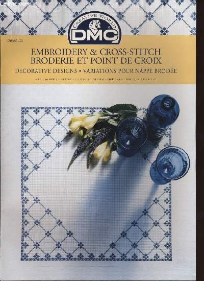 EMBROIDERY & CROSS-STITCH / BRODERIE AU POINT DE CROIX decorative …