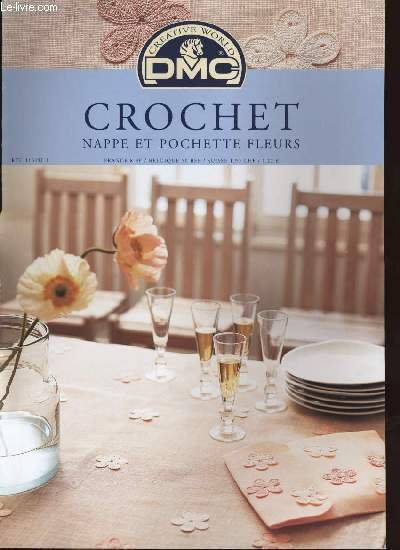 CROCHET nappe et pochette fleurs | Immagine principale
