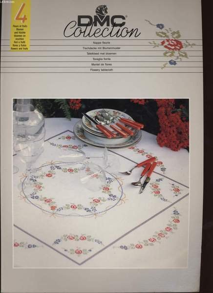 NAPPE FLEURIE fleurs et fruits No.4