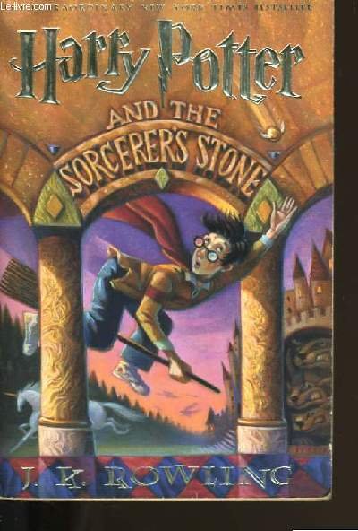 HARRY POTTER AND THE SORCERER'S STONE.