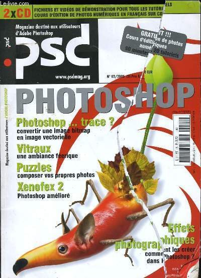 PSD MAGAZINE. LE MAGAZINE DESTINE AUX UTILISATEURS D'ADOBE PHOTOSHOP. SANS … | Immagine principale