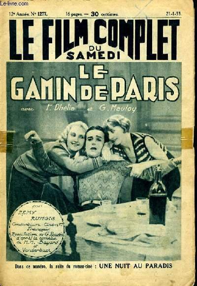 LE FILM COMPLET DU SAMEDI N° 1277 - 12E ANNEE …