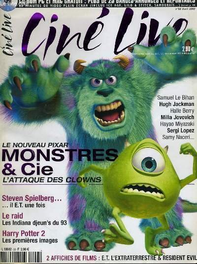 CINE LIVE - N° 56 - Le nouveau Pixar: MONTRES …
