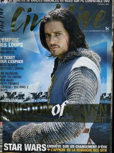CINE LIVE - N° 89 - Kingdom of hjeaven, Orlando Bloom croise l'enfer avec Ridley Scott