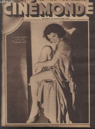 CINEMONDE - 2e ANNEE - N° 92 - 24 juillet …