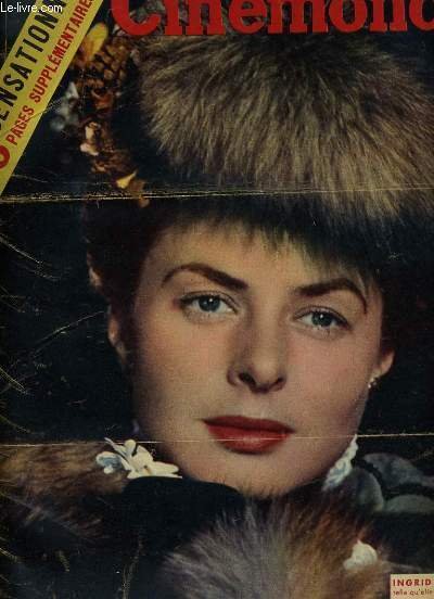 CINEMONDE - 24e ANNEE - N° 1137 - INGRID BERGMAN … | Immagine principale
