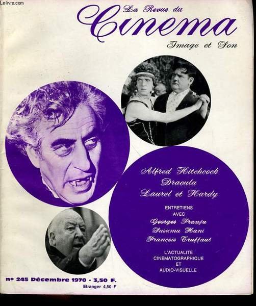 REVUE DE CINEMA - IMAGE ET SON N° 245 - …