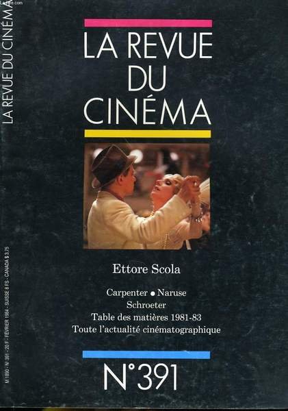 REVUE DE CINEMA - IMAGE ET SON N° 391 - … | Immagine principale