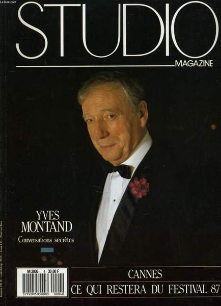 STUDIO MAGAZINE N° 4 - YVES MONTAND - CANNES CE …