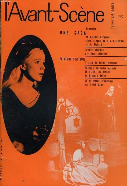 L'AVANT-SCENE - FEMINA-THEATRE N° 199 - UNE SAGA de HJALMAR … | Immagine principale
