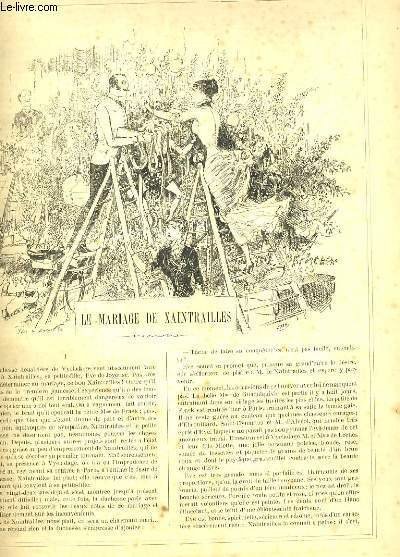 LA VIE PARISIENNE 22e année - N° 52 - LE MARIAGE DE XAINTRAILLES de S. S. - LE CALENDRIER GALANT POUR 1885 - CAHIER DES MAUVAISES CHARGES DE L'OPERA, N°1: L'AFFAIRE FAUST, le vie parisienne contre les sieurs Ritt et Gailhard (à suivre).
