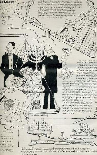 LA VIE PARISIENNE 41e année - N° 50 - EN AUTOMOBILE par CLEG - LE RETOUR DE JERUSALEM: PIECE A BASCULE par LUCIEN METIVET - NOTES DE VOYAGE: AUX CANARIES par NAC.