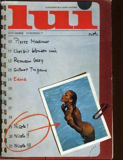 LUI, le magazine de l'homme moderne N° 104 - PIERRE …