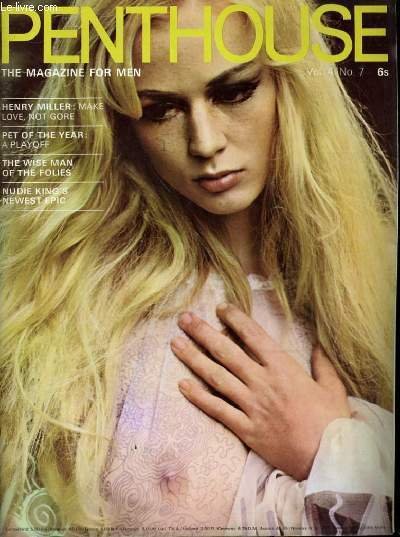 PENTHOUSE, THE MAGAZINE FOR MEN VOL. 4. No. 7 - …