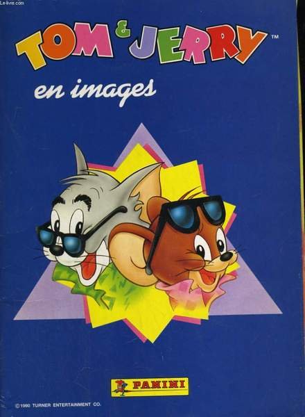 TOM & JERRY EN IMAGES. ALBUM PANINI VIERGE