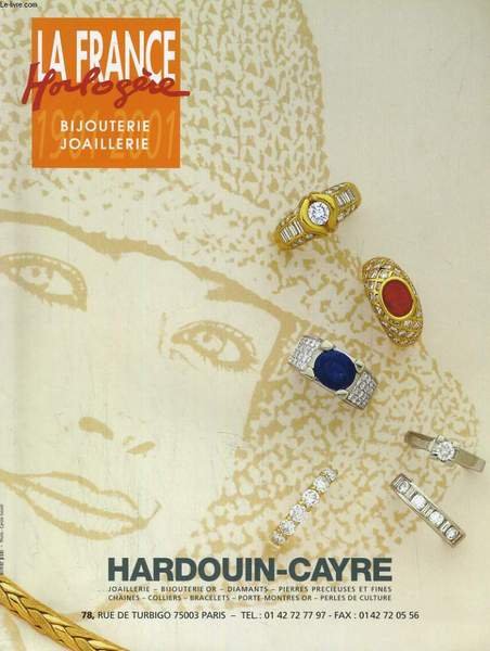LA FRANCE HORLOGERIE, BIJOUTERIE, JOAILLERIE, CARNET DE MODE N°628.