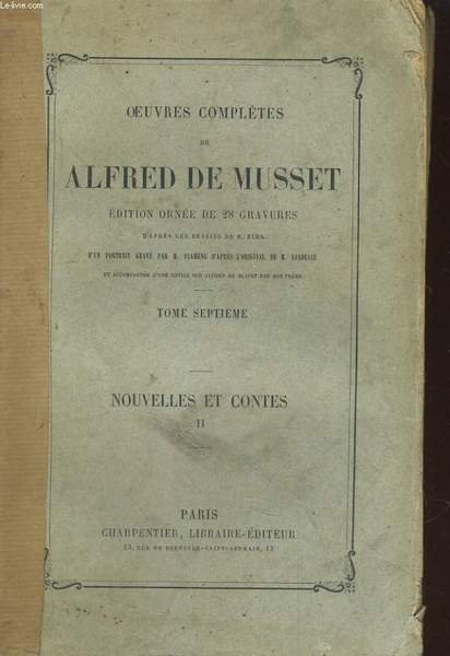 TOME SEPTIEME. NOUVELLES ET CONTES II | Immagine principale