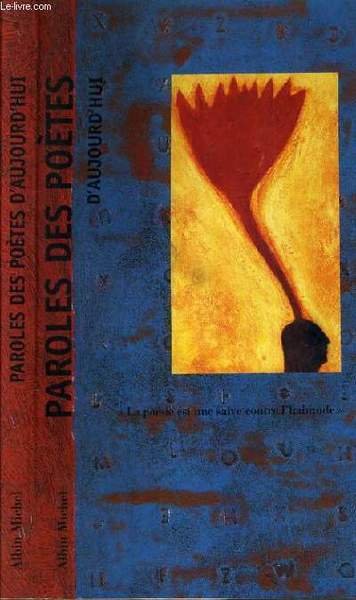 PAROLES DE POETES D'AUJOURD'HUI. | Immagine principale