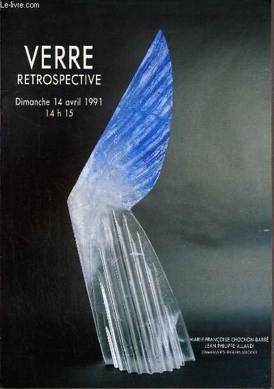 CATALOGUE DE VENTE AUX ENCHERES - DROUOT RICHELIEU - VERRE …