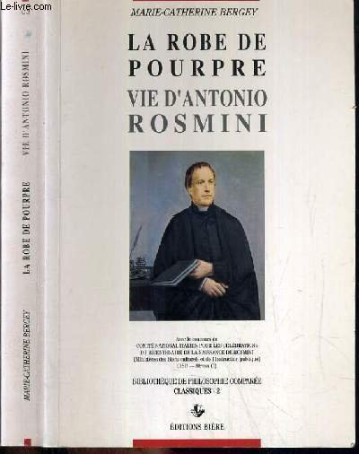 LA ROBE POURPRE - VIE D'ANTONIO ROSMINI / BIBLIOTHEQUE DE … | Immagine principale
