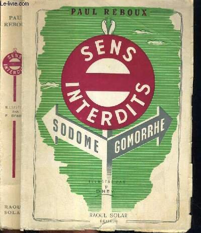 SENS INTERDITS - SODOME - GOMORRHE