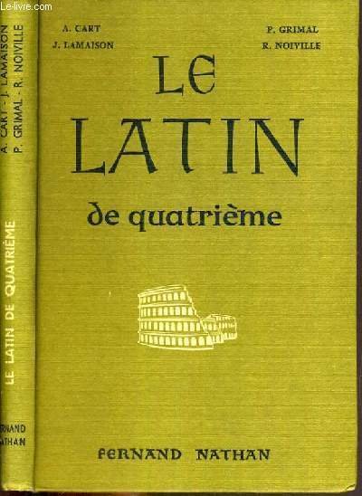 LE LATIN DE 4ème