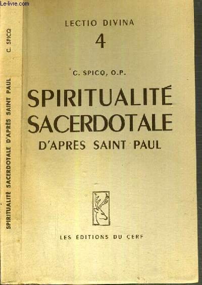 SPIRITUALITE SACERDOTAL D'APRES SAINT-PAUL / LECTIO DIVINA 4